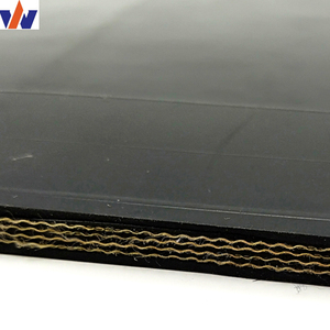 JINGWEI Oil and Wear <strong>Skid</strong> Resistant Closed Rough Top Rubber Chevron RUBBER <strong>Conveyor</strong> Belt - Product Image 3