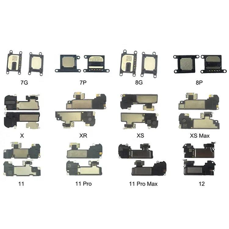 Небольшие детали, вибратор, громкоговоритель, зарядное устройство, гибкие запасные части для iPhone 5 6 6s 7 8 Plus X XR XS Max 11 12 13 mini 14 Pro Max