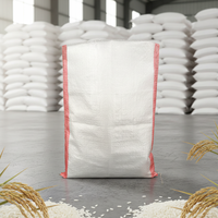 Kantong Anyaman PP Food Grade 5kg-100kg dengan Logo Custom untuk Beras, Tepung, Gula, Kentang, Sayuran, Ekspor ke Nigeria, Ghana, Afrika Selatan