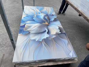 Panel Decorativo de Pared de PVC <span class=keywords><strong>con</strong></span> Impresión <span class=keywords><strong>3D</strong></span> 5D Real, Resistente al Fuego, Impermeable y <span class=keywords><strong>con</strong></span> Recubrimiento UV, Suministro Directo de Fábrica - Product Image 3