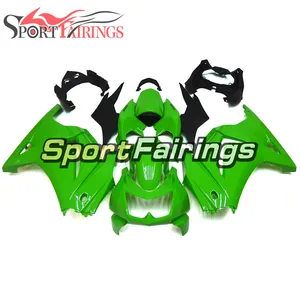 Sportbike Full Fairing Kit Fit For Kawasaki EX250R Ninja 250 2008 2009 2010 2011 2012 ABS Plastic Cowlings - Glossy Pure Green