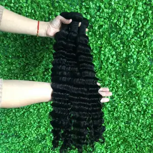 Best Quality Hair 100% Raw Virgin Human Brazilian Hair Weft Long Curly Bundle Textures And Length Very Popular In The Market