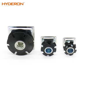 Écrous de raccordement Hyderon en métal zingué à ressort pour tuyaux de plomberie - Product Image 2