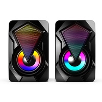 Haut-parleur filaire USB Offre Spéciale RGB light mini 2.0 pour ordinateur de bureau et de jeu