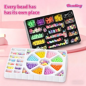 <span class=keywords><strong>Kit</strong></span> <span class=keywords><strong>de</strong></span> Cuentas Coloridas <span class=keywords><strong>para</strong></span> <span class=keywords><strong>Hacer</strong></span> Joyas, Set <span class=keywords><strong>de</strong></span> Manualidades con Cuentas Surtidas, Cuerdas Elásticas, <span class=keywords><strong>Pulseras</strong></span>, Collares, Juguete Creativo <span class=keywords><strong>para</strong></span> Niñas - Product Image 4