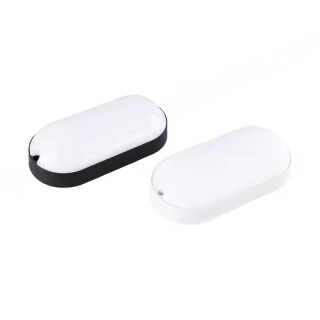 Best-selling New Product Moisture-proof and Waterproof Aluminum Oval Wall Lamp LED Dimmable Garden Wall Lamp Modern Style
