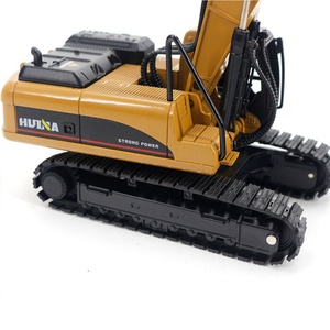 รถของเล่นเด็ก รุ่น SJY-1711 อัลลอยด์อิงค์เนียร์จิ้ง คอนส์เตอร์เนชั่น โมเดลรถขุดตีนตะขาบ รถรื้อถอน ขนาด 1:50 ผลิตจากวัสดุไดแคส - Product Image 4