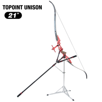 Topoint tir à l'arc arc classique Riser UNISON 21 CNC aluminium 6061 tous les paquets d'arc et de flèches de tir à l'arc classique ILF