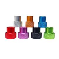 Anodized Step Blind Knurled Nut M3-M10 Aluminum Alloy for Precision Jigs & Custom Rigs OEM Accepted Long Service Life