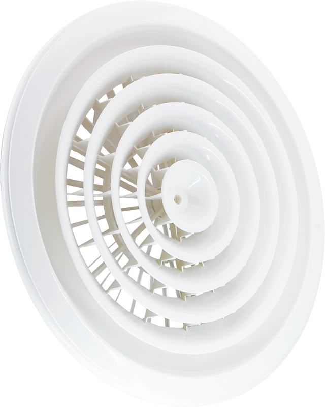 Hvac Round Adjustable Ceiling Abs air