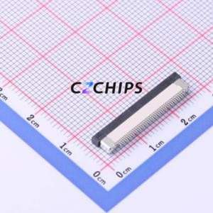 FPC-0.5AS-40PWBH20 FFC/FPC Connector SMD,P=0.5mm Connector Drawer Type Top Contact 40P 0.5mm - Product Image 2