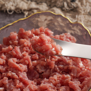 ช้อนสแตนเลส 304 สองหัว สำหรับทำเกี๊ยวอเนกประสงค์ ใช้ตักและคนอาหารในครัว - Product Image 4