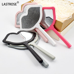 <span class=keywords><strong>Espejo</strong></span> de <span class=keywords><strong>Maquillaje</strong></span> de Mano con Forma de Corazón y Diamantes de Imitación, <span class=keywords><strong>Espejo</strong></span> de Viaje de Marca Privada, Regalo para Mujer - Product Image 4