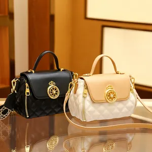 Amazon hot selling Handbag manufacturer Casual Pu Ladies Bag Women's Shoulder Bag Custom Logo Handbags For Women