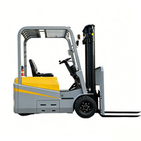 Chariot élévateur électrique robuste de 2 tonnes, capacité de levage de 3 m, chariot à palettes