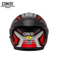 Casco Qike 3/4 in ABS Classe A di Sicurezza per Motociclette ed E-Bike Alettone Posteriore Grande Omologato ECE Per Tutte le Stagioni