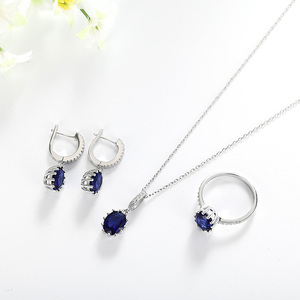 <span class=keywords><strong>Pendientes</strong></span> de Plata de Ley 925 con Cristal AAA, Cierre Inglés, Diamante, <span class=keywords><strong>Oro</strong></span> <span class=keywords><strong>Blanco</strong></span> - Product Image 2