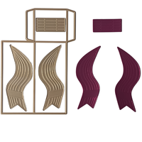 Fustelle 3D in Metallo Fai-da-Te per Scrapbooking, Album, Carte e Lavori Artigianali