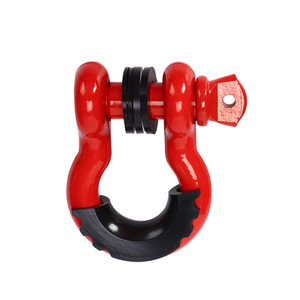 ตะขอเกี่ยวแบบ D-Shackle ขนาด 3/4 นิ้ว ทำจากเหล็ก รับน้ำหนักได้ 4.75 ตัน สำหรับใช้กับรถออฟโรดในการกู้ภัย - Product Image 3