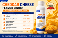 Essence de saveur de cheddar liquide hautement concentrée Taima - Arôme de fromage savoureux de qualité alimentaire