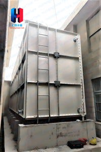 Tanque De Água De Aço 4m Tanques De Armazenamento De Água Seccionais De Plástico Reforçado De Fibra De Vidro para Uso Doméstico De Hotel e Fábrica - Product Image 3