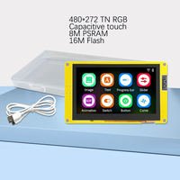 Modul LCD TFT Hong Xian 4,3 Inci 480*272 Kompatibel dengan Panel Sentuh WIFI & BT