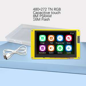 Hồng xian 4.3 inch TFT LCD module 480*272 tương thích Wifi & <span class=keywords><strong>BT</strong></span> Touch <span class=keywords><strong>Panel</strong></span> - Product Image 6