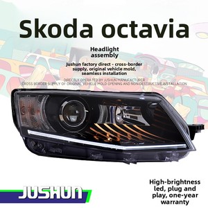 Adapté pour la modification du bloc optique de <span class=keywords><strong>Skoda</strong></span> <span class=keywords><strong>Octavia</strong></span> 2015-2017 avec feux de jour LED haut de gamme et lentilles. - Product Image 2