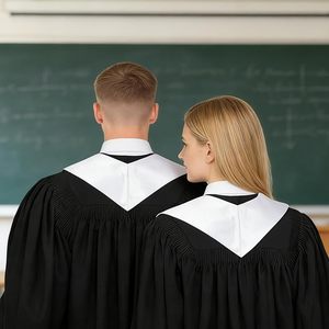 <strong>Graduation</strong> Stoles Sublimation Blanks Bulk Custom Logo Stole Satin Embroidered Customizable Printed <strong>Graduation</strong> <strong>Sash</strong> with logo - Product Image 2
