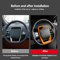 Cadre décoratif pour volant de voiture pour Leading Ideal LiXiang L7 L8 L9 Accessoires intérieurs automobiles