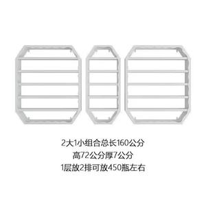 Wss Nail Salon <b>Shelf</b> Rack <b>Wall</b> Mounted <b>Wall</b> <b>Hanging</b> Iron Nail Polish Storage Rack Gold Nail Polish Display Rack Display - Product Image 4