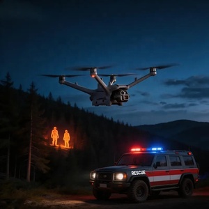 โดรน Matrice 4D 4TD สำหรับผู้เริ่มต้น ความแม่นยำสูง สำหรับการทำแผนที่ ความปลอดภัยสาธารณะ ส่งภาพผ่าน GPS กล้อง 4K พับเก็บได้ พร้อมรีโมทคอนโทรล - Product Image 1