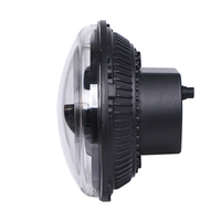 Vente flash - Phares LED Dragon Eyes de 7 pouces homologués DOT avec lumière d'accueil dégradée à démarrage pour Jeep Jk et Mahindra Thar