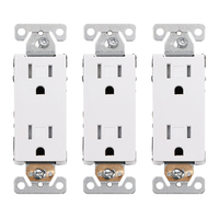 Prise électrique standard américaine USLINSKY et obturateur de sécurité anti-effraction homologué C SSRE-1TR 15A 20A 125V