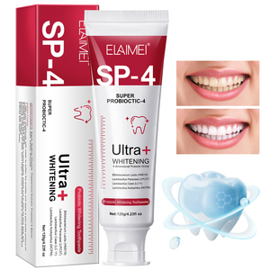 Elaimei 120g Tube Personnalisé Soin Dentaire Dentifrice Probiotique Éclaircissant Sp-4 Pâte Dentifrice Blanchissante <span class=keywords><strong>pour</strong></span> <span class=keywords><strong>les</strong></span> <span class=keywords><strong>Dents</strong></span> - Product Image 2