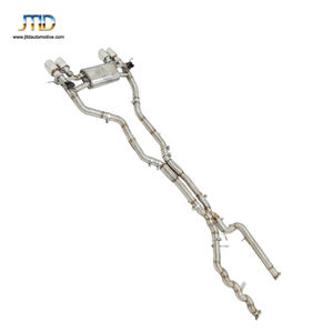 Para <span class=keywords><strong>BMW</strong></span> G8X S58 G80 M3 G82 <span class=keywords><strong>M4</strong></span> 3,0 T 2019 + sistema de <span class=keywords><strong>escape</strong></span> de igual longitud SS304 Tuning tubo de <span class=keywords><strong>escape</strong></span> valvetronic catback escapes - Product Image 2