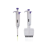 MicroPette Plus, pipette manuelle entièrement autoclavable, simple ou multicanal, volume fixe réglable de 0,5 l à 5 ml, polypropylène, CE ISO