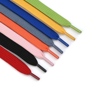 Accessoires de vêtement tressés solides en nylon coton cordon de serrage - Product Image 1