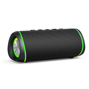Wireless <b>Bluetooth</b> <b>Speaker</b> With RGB Lights Heavy Bass Portable Outdoor Waterproof Fabric Design - Product Image 2