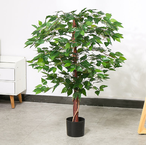 Décoration intérieure Plante <span class=keywords><strong>artificielle</strong></span> avec pot d'intérieur et d'extérieur New Morden Natural Green Plant Offre Spéciale <span class=keywords><strong>acheter</strong></span> à bas prix en vrac - Product Image 1