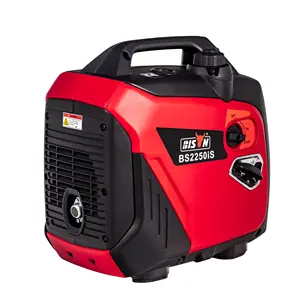Bison High Powered 1800W-2000W Portable Silent Petrol Inverter Generator For Home
