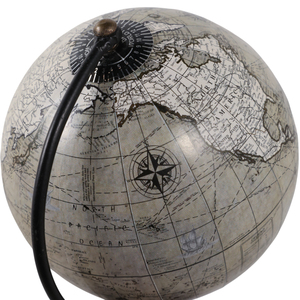 Globo da Tavolo Decorativo, Ornamento Moderno per Casa, Ufficio, Soggiorno, Design Mappa del Mondo 12 Pollici - Product Image 5