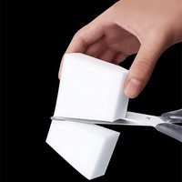 Éponge en mélamine paquet de 50/100 éponges magiques gomme mousse tampons de nettoyage multifonctionnel ménage nettoyage cuisine éponge à vaisselle