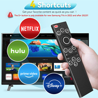 Nouvelle télécommande universelle avec boutons rétroéclairés pour tous les téléviseurs intelligents Samsung, avec boutons de raccourci, vente d'usine