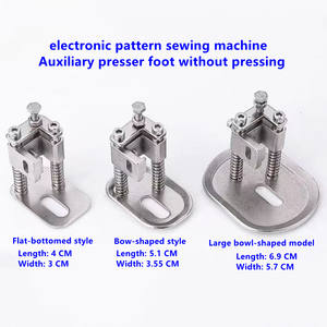 Pieds presseurs de machine <span class=keywords><strong>à</strong></span> motifs d'ordinateur tout acier non pressants auxiliaires pour 2010 Universel pour pièces de machine <span class=keywords><strong>à</strong></span> vêtements - Product Image 2