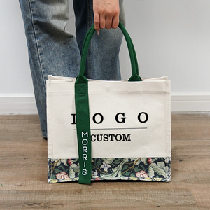 Sacola Ecológica Personalizada com Logo Grande Capacidade Sacola de Compras de Lona Grossa para Mulheres - Product Image 6