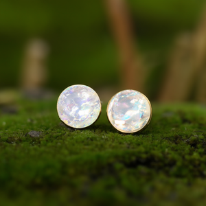 Fashion <b>Stud</b> <b>Earrings</b> 316L Stainless Steel PVD Gold Plating Sustainable Resistant - Product Image 3