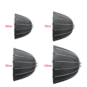 Boîte à lumière parabolique photographique Tianmei avec monture Bowens, <span class=keywords><strong>studio</strong></span> vidéo <span class=keywords><strong>70</strong></span> 90 120, boîte à lumière avec sac, diffuseur, grille - Product Image 3