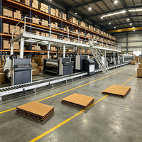 Línea de Producción de Cartón Corrugado de Alta Velocidad de 3, 5 y 7 Capas, Máquina Corrugadora Automática, Equipo para Fabricación de Cartón