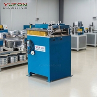 Machine de formage de colliers de conduits d'air HVAC CNC YUFON tout-en-un pour la transformation de tôles en fer galvanisé pour la ventilation spirale